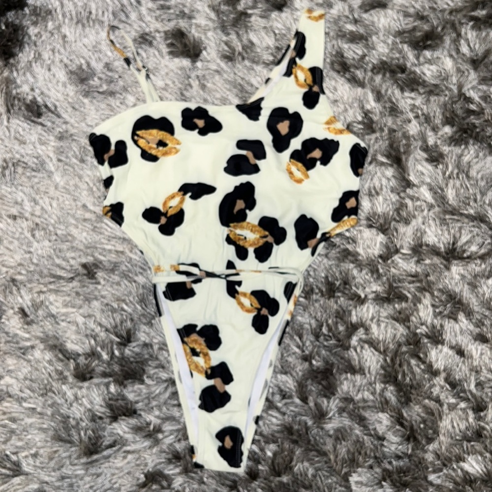 MATTE Collection high hip bathing suit